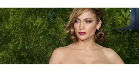 Jennifer Lopez Naked Dress Trend Video POPSUGAR Fashion