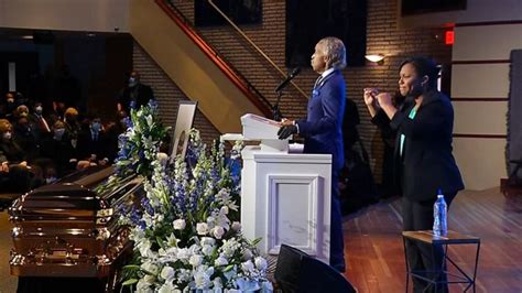 Houston (kxan) — george floyd was laid to rest at the houston memorial gardens on tuesday, june 9 next to his mother. Rev. Al Sharpton eulogizes George Floyd at Minneapolis memorial service Video - ABC News