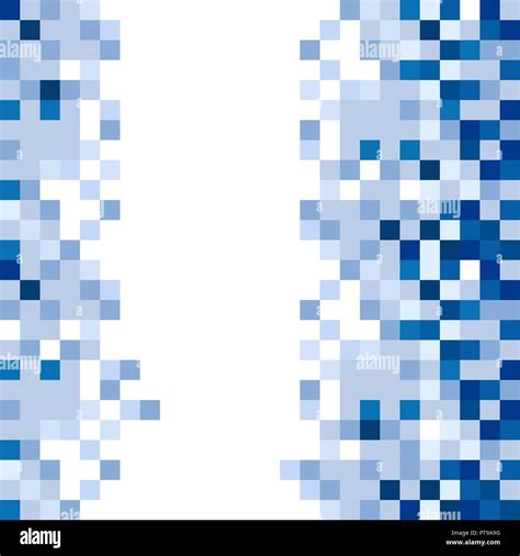 Abstract Blue Squares Background Vector Stock Vector Image And Art Alamy