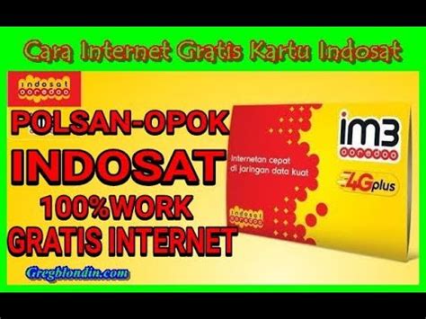 Cara internet gratis indosat seumur hidup. INTERNET GRATIS SEUMUR HIDUP-INDOSAT OPOK - YouTube