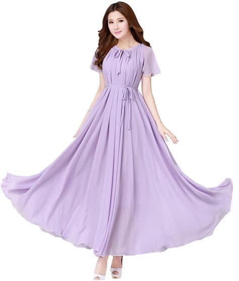 plus size lavender maxi dress