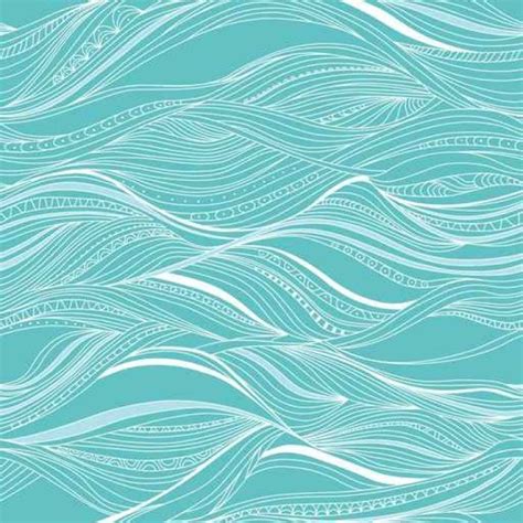 Wall Mural Vector Seamless Abstract Pattern Waves Pixers Us