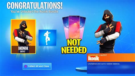 How To Get Ikonik Skin And Scenario Emote Without Galaxy S10 In Fortnite