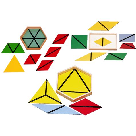 Constructive Triangles Set Ami Approved Agaworld Montessori