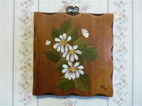 Tole Painting On Wood Etsy