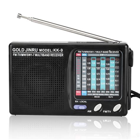 TSV AM FM Portable Radio Mini Pocket Radio FM/AM/SW Full Frequency ...