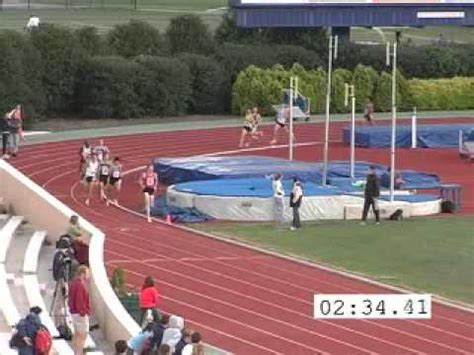 A distance of 1500 m sometimes is called the metric mile. John Hinton sets Masters 1,500 meters World Record - YouTube