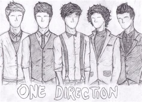 One Direction Drawing One Direction Drawings One Direction Fan Art