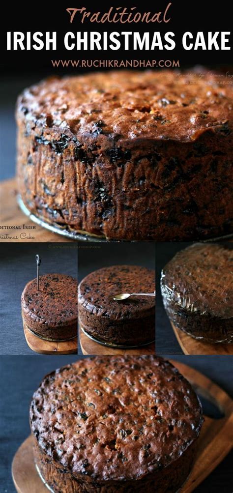 Forget the green food dye and add whiskey, baileys, and guinness instead. Traditional Irish Christmas Cake | Recipe | Christmas ...