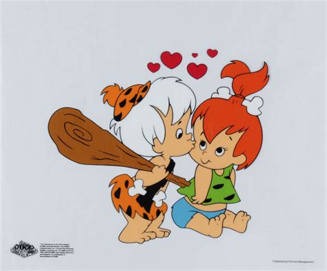 The Flintstones Pebbles And Bam Bam Limited Edition 12x10 Sericel Pristine Auction