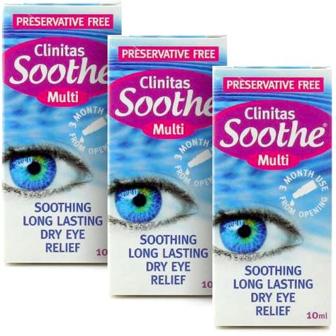 Clinitas Soothe Multi Dry Eye Drops Eyecare Partners