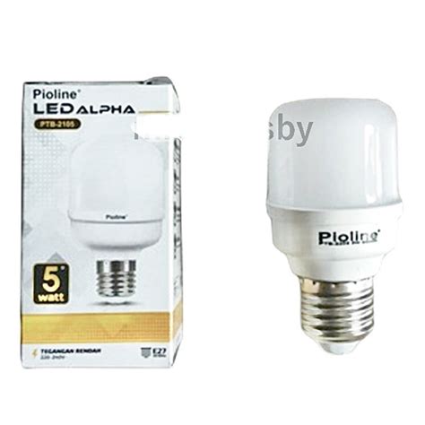 Jual Bohlam Bola Lampu Led Pioline Alpha W Watt Watt Led T Bulb