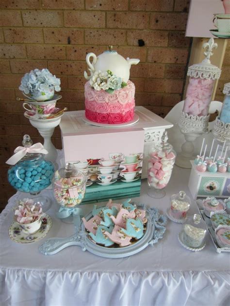 This article isn't really about high tea, but what we're actually referring to when we say that. High Tea Party - Baby Shower Ideas - Themes - Games