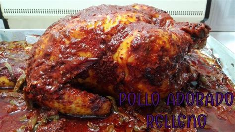 Pollo Adobado Al Horno Oven Roasted Chicken Las Recetas De Lupita Youtube