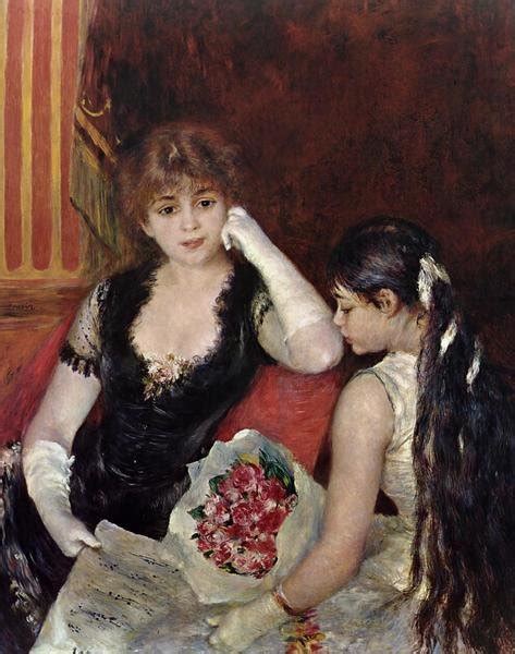 Pierre Auguste Renoir At The Concert Art Print Global Gallery