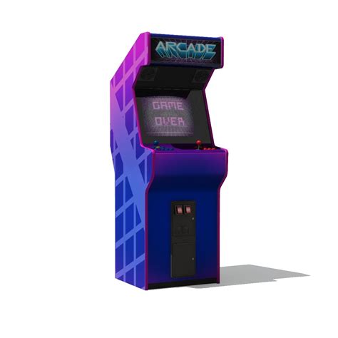 Arcade Cabinets Free 3d Models Obj Obj Download Free3d