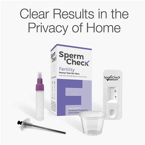 Spermcheck Fertility Home Test Kit For Men Shows Normal Or Low Sperm