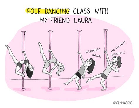 157 Of Gemma Pole Dancing Class