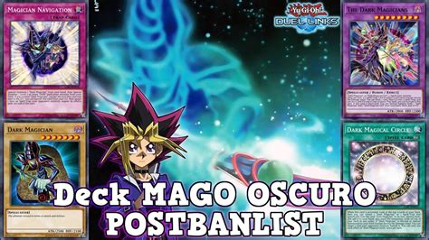 Deck Mago Oscuro Dark Magician Postbanlist Navegación Y Varita Liberadas Yu Gi Oh Duel