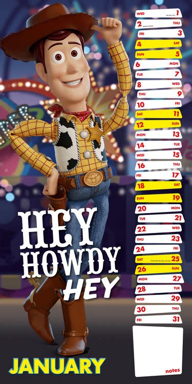 Toy Story 4 Calendarios De Pared 2022 Consíguelos En Eurposterses