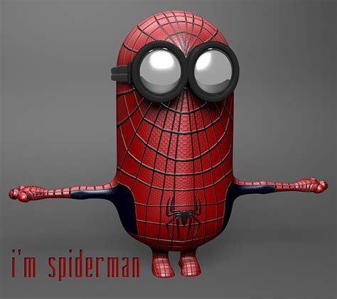 Spiderman Minion Comics Minion Spiderman Hd Wallpaper Peakpx
