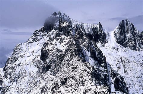 Vista Del Pico Bolívar En El Parque Nacional Sierra Nevada En El