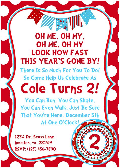 Shutterfly makes it super simple and fun to design baby shower invitations that will get in the hands of your loved ones without a hitch. 7 Best Images of Printable Seuss Christmas Invitations ...