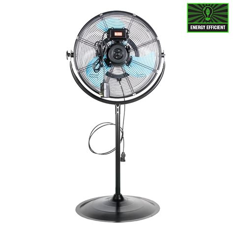 Oemtools 23978 20 Tilting Pedestal Misting Fan Fan Misters For