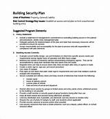 Security Plan Example Photos