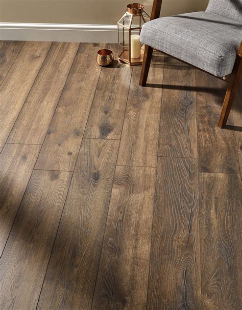 Dark Wood Laminate Flooring 12mm Laminate Flooring Dark Grey Oak