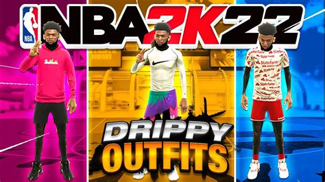 Drippiest Outfits On Nba 2k22 Look Like A Demon Comp Stage Outfits