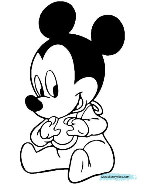 Mickey mouse coloring book with stickers and markers 96 page coloring book mickey mouse stickers. babymickey-coloring8.gif 720×920 pixels
