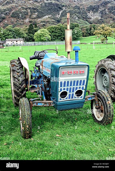 Ford 3000 Tractor Stock Photo Alamy