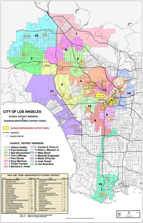 Los Angeles City Council District Map Map Of Zip Codes
