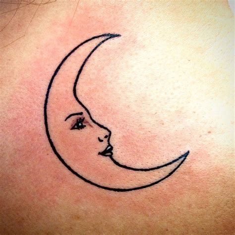 Browse the user profile and get inspired. La Luna on a cutie #laluna #loteria #mexico #tattoo ...