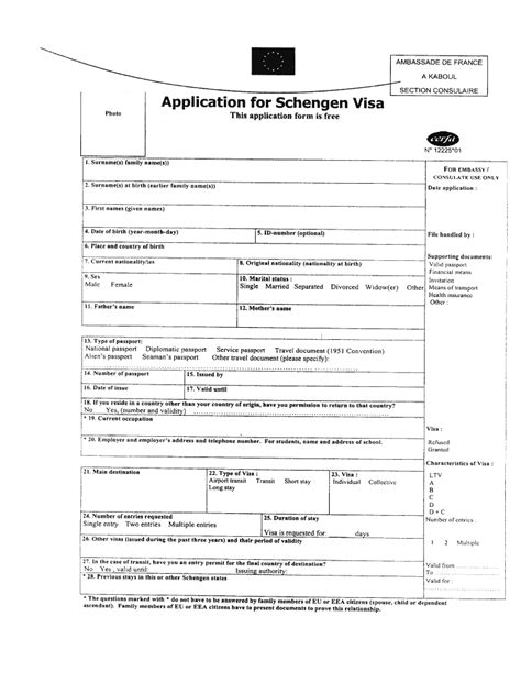 Visa Application Example 2020 2021 Fill And Sign Printable Template