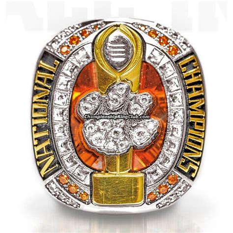 2019 ohio state buckeyes big ten men's football college championship ring. 2016 Clemson Tigers National Championship Ring ...