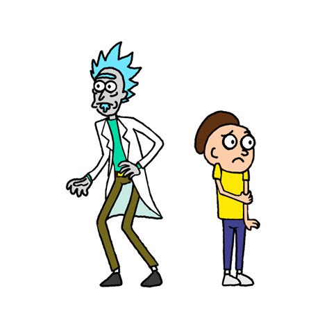 How To Draw Rick And Morty Step By Step Easy Drawing Guides Drawing