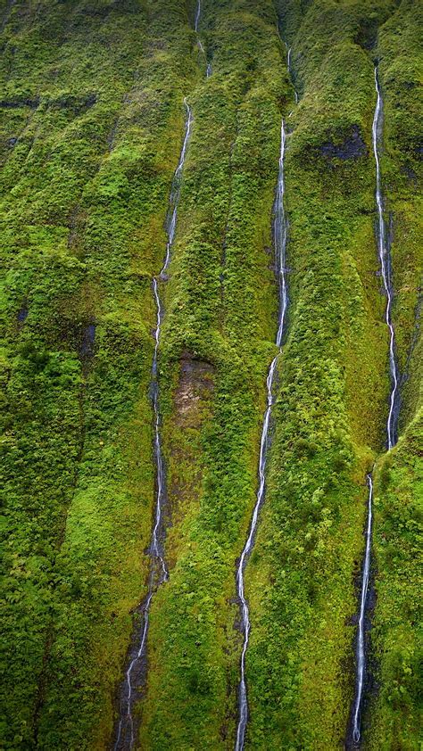 Mount Waialeale Known As The Wettest Spot On Earth Kauai Hawaii Usa
