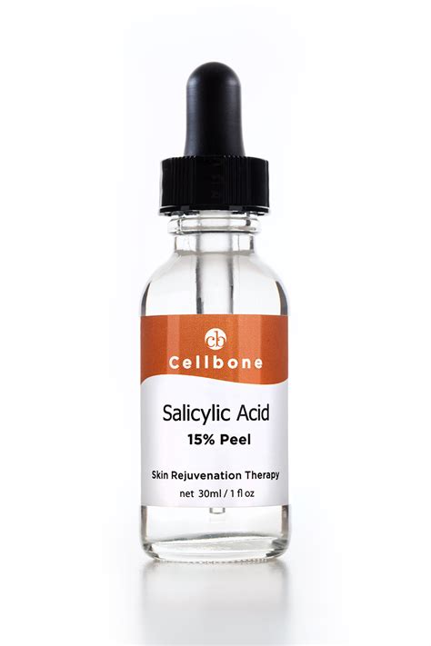 Cleansers and toners commonly include this ingredient. Salicylic Acid 15% Peel