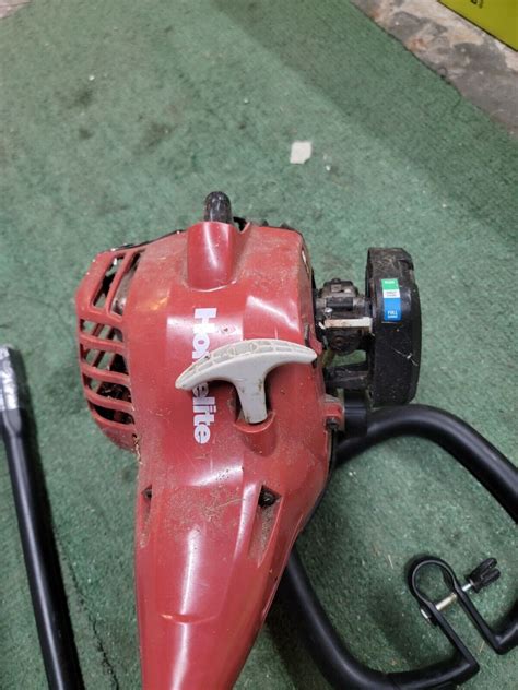 Homelite 2 Cycle Gas Powered Curved Shaft String Trimmer Untested Read