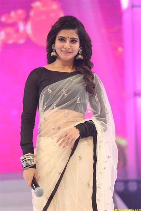 Samantha hot navel in saree pictures 5. Samantha Hot Photos In Black Saree - Actress Album