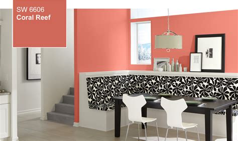 Color Of The Year Coral Reef Sw 6606 By Sherwin Williams