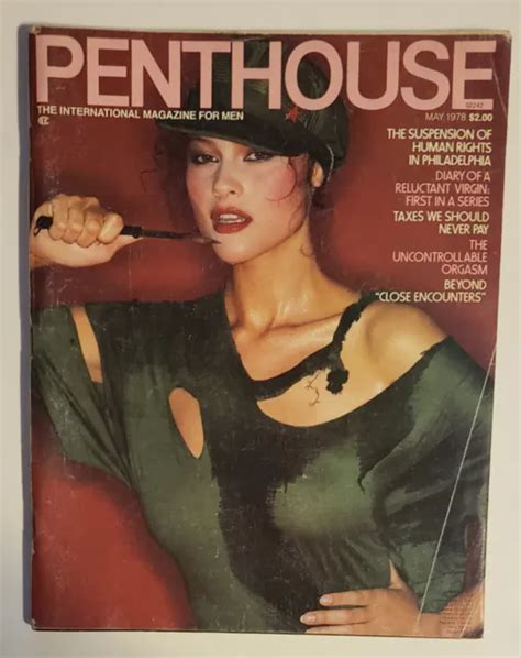 PENTHOUSE MAGAZINE MAY 1978 Pet Of The Month Angela Hyer 6 50 PicClick