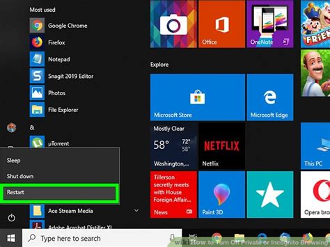 If you turn on incognito mode in browser, you can browse the web without leaving any trails. 6 Ways to Turn Off Private or Incognito Browsing - wikiHow