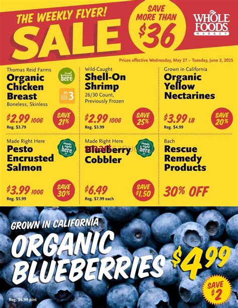 Whole Foods West Flyer May 27 To June 2