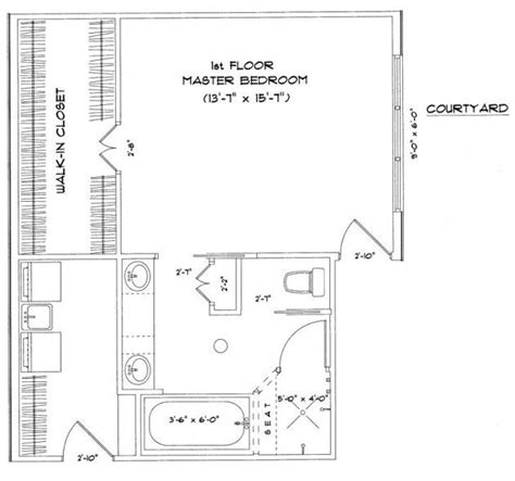 20x20 master bedroom floor plan. 24 best Master bedroom floor plans (with ensuite) images ...