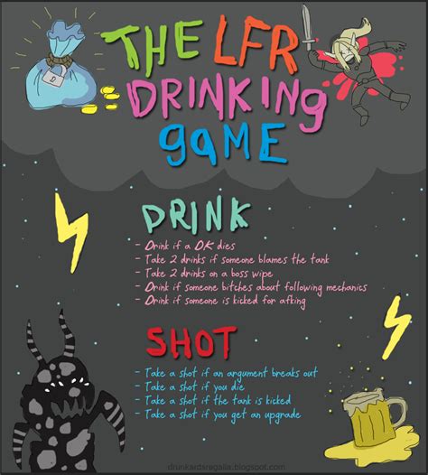 Drunkards Regalia The Lfr Drinking Game