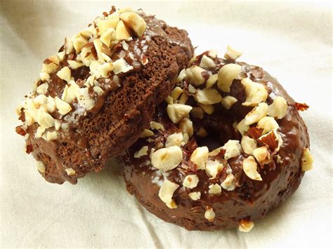 Chocolate Hazelnut Donuts Connoisseurus Veg