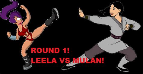 Leela Vs Mulan Promo Picture Cartoon Fight Rounds Photo 21778030